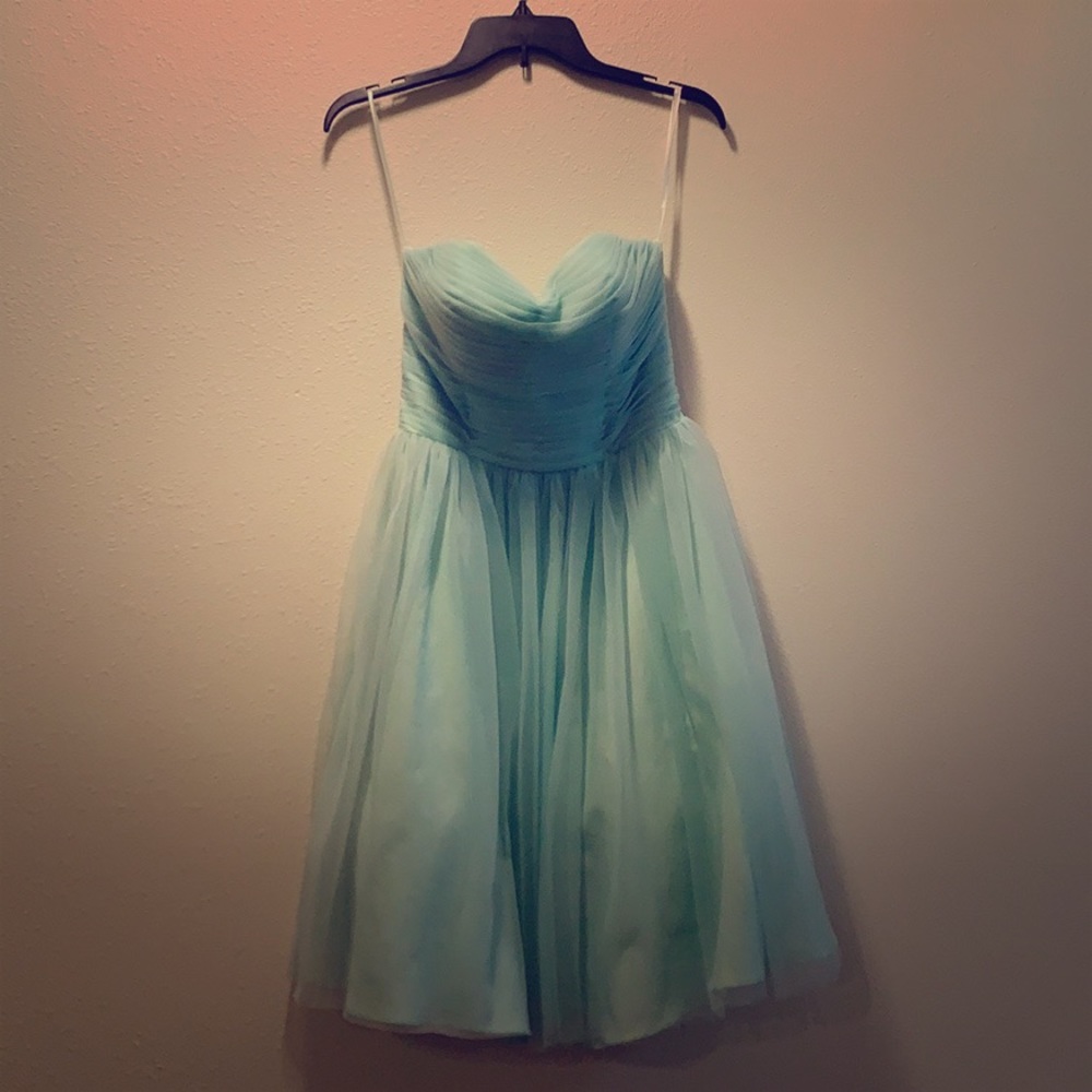 Unique Vintage Cocktail Dress Mint Green - MEDIUM